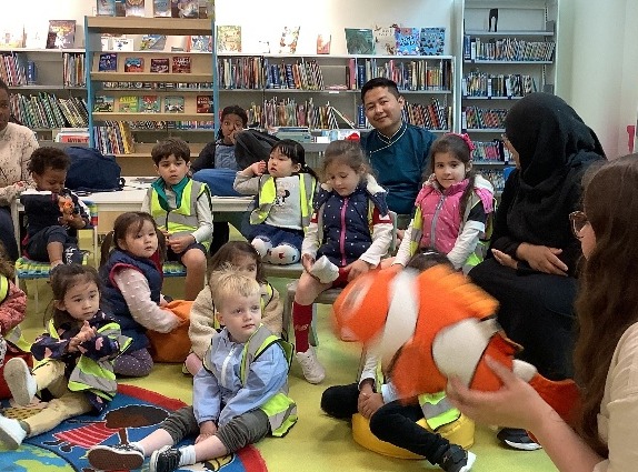 Westminster preschool library nemo 